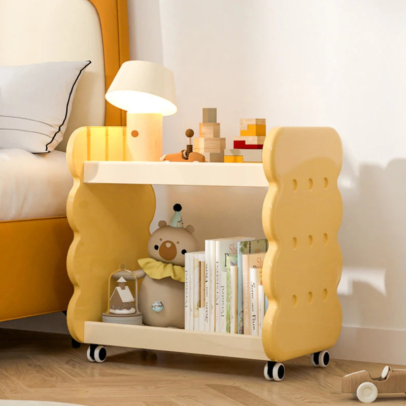 Adjustable Kids Bookshelf - 200LBS Capacity Floor-Standing Organizer for Toys/Books
