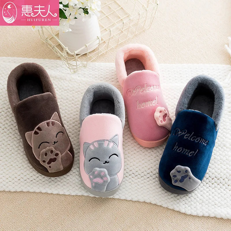 Children Indoor Slippers Winter Warm Shoes