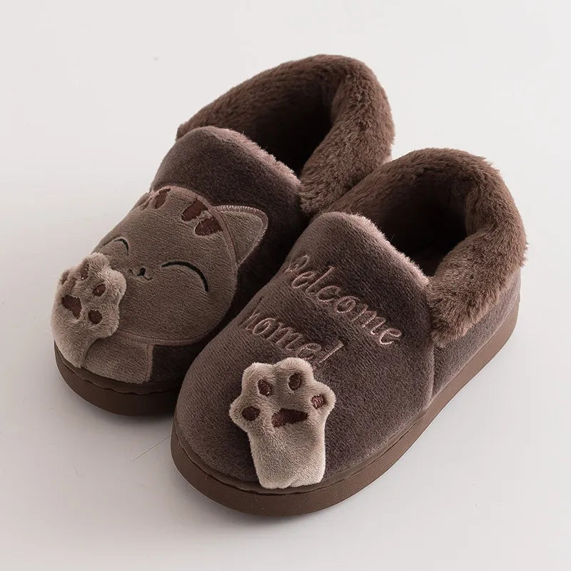 Children Indoor Slippers Winter Warm Shoes