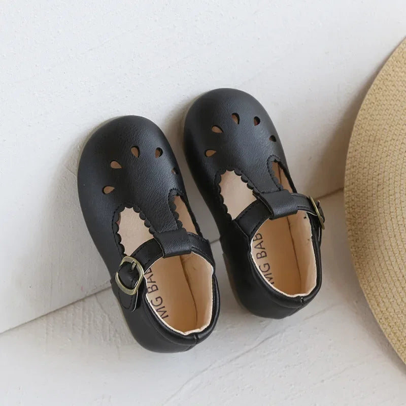 Baby Girl Shoes Leather School Shoes Sandals Toddler