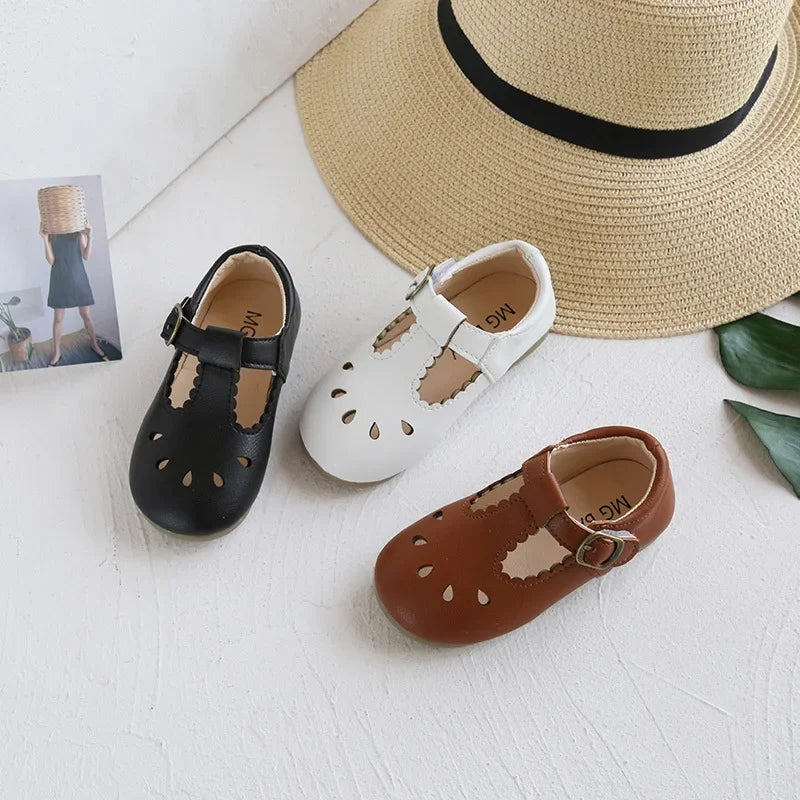 Baby Girl Shoes Leather School Shoes Sandals Toddler