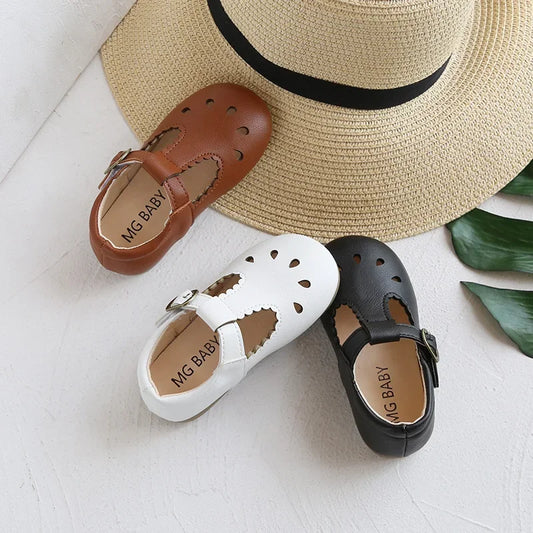 Baby Girl Shoes Leather School Shoes Sandals Toddler